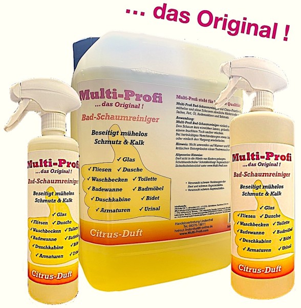 Multi-Profi Bad-Schaumreiniger